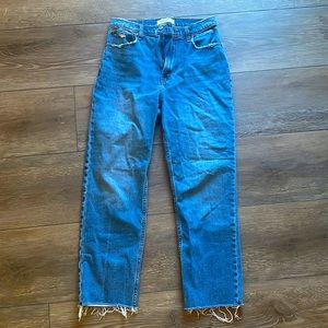 Abercrombie & Fitch The Ankle Straight Ultra High Rise Curve Love